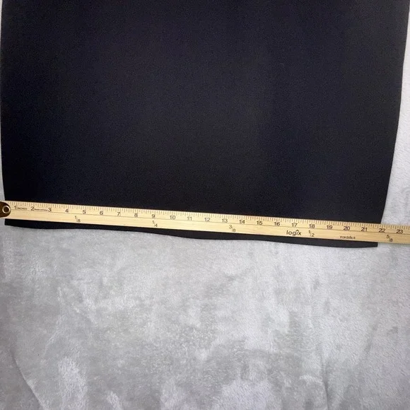 Coldwater Creek Little Black Sheath Dress Lined Sleeveless Versatile Size 16 - Picture 3 of 8